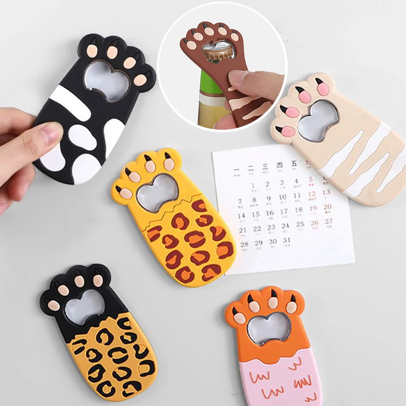 New Fat Cat Claw Bottle Opener Cartoon Figure Magnetic Sucking Claw Beer Opener Soft Glue PVC Screwdriver Refrigerator Stickers
New Fat Cat Claw Bottle Opener Cartoon Figure Magnetic Sucking Claw Beer Opener Soft Glue PVC Screwdriver Refrigerator Stickers