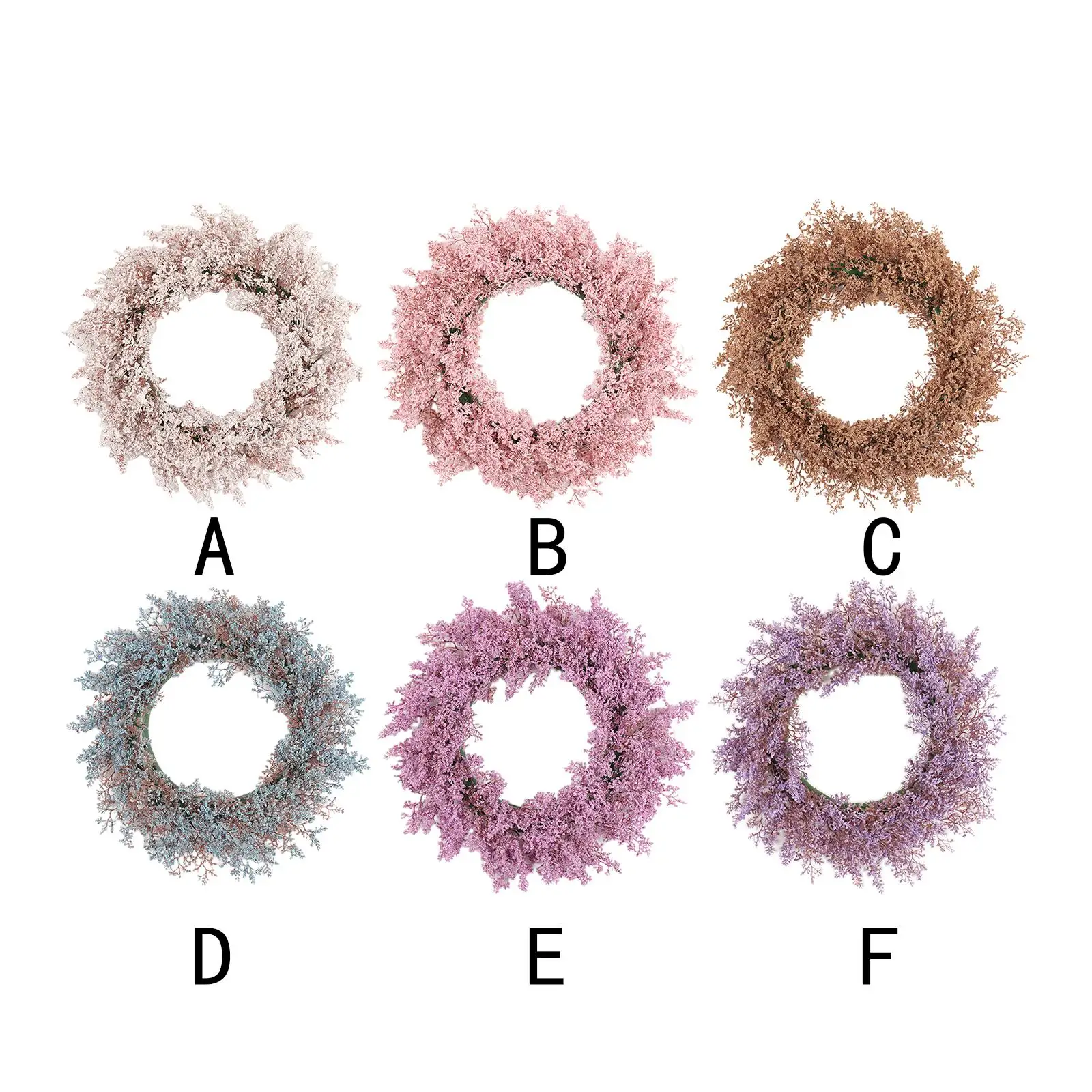Artificial Flocked Flowers Wreath Floral Wreaths for Holiday Spring Summer Farmhouse Decoration
Artificial Flocked Flowers Wreath Floral Wreaths for Holiday Spring Summer Farmhouse Decoration