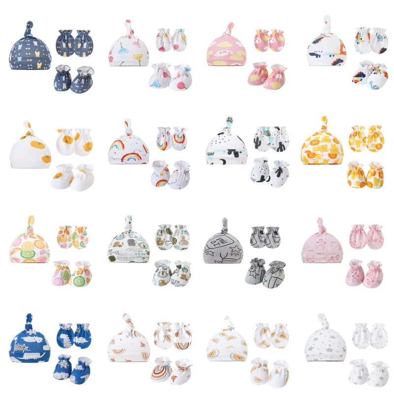 Unisex Baby Hats+Gloves+Socks Headwear Cotton Newborn Nightcap Fitted Baby Boys Girls Sets Print Cartoon Baby Accessory
Unisex Baby Hats+Gloves+Socks Headwear Cotton Newborn Nightcap Fitted Baby Boys Girls Sets Print Cartoon Baby Accessory