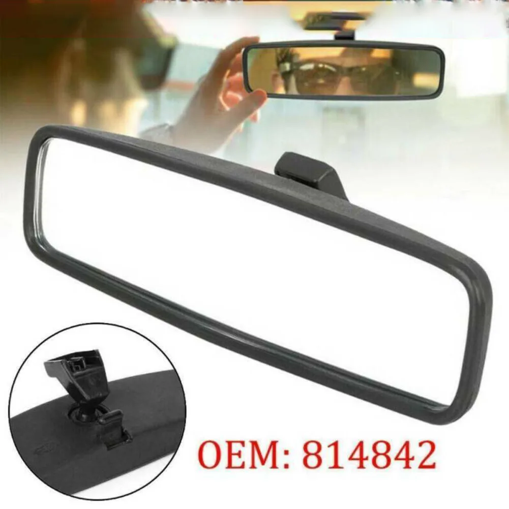 

Energy Saving Rear View Mirror Rear View Mirror Reverse Mirror 1pc Black Dust And Moisture Protection Replacement Car