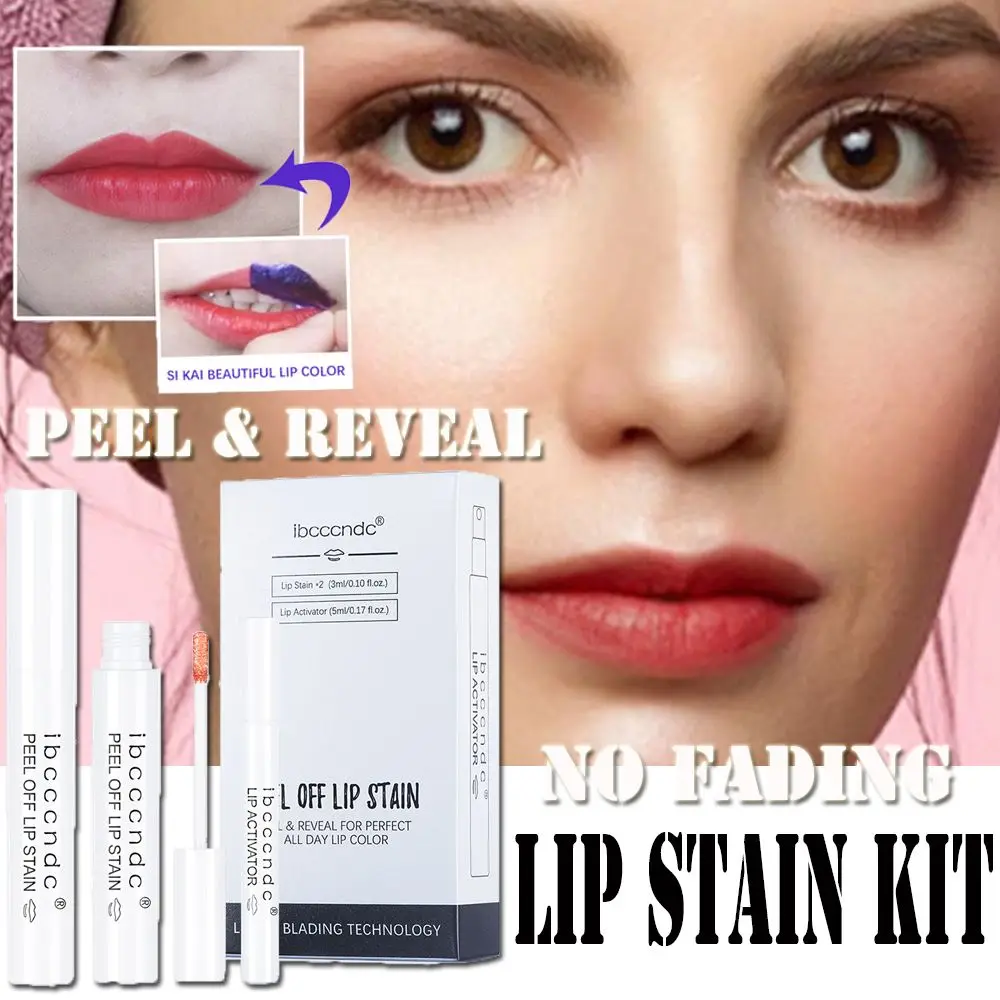 3pcs/set Women Beauty Tear Off Magic Lip Gloss Peel Off Liquid Lipstick Lip Color Kit Long Lasting Peel & Reveal
3pcs/set Women Beauty Tear Off Magic Lip Gloss Peel Off Liquid Lipstick Lip Color Kit Long Lasting Peel & Reveal