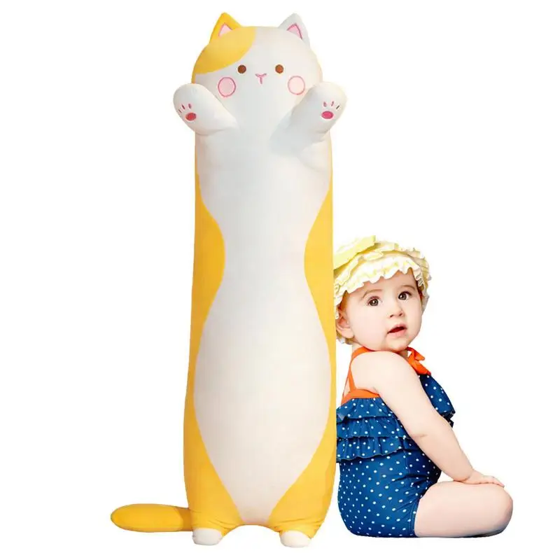 90cm Kawaii Soft Long Cat Pillow Stuffed Plush Toys Nap Pillow Home Comfortable Cushion Boy Girl Birthday Gift Cute Plushies
90cm Kawaii Soft Long Cat Pillow Stuffed Plush Toys Nap Pillow Home Comfortable Cushion Boy Girl Birthday Gift Cute Plushies