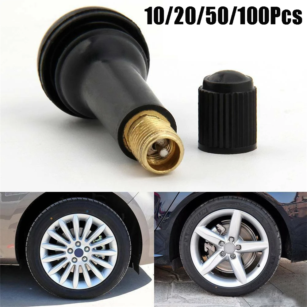 Car Tubeless Tire Valve Stems TR414 Snap-In 10/20/50/100PCS Universal Black Rubber Vacuum Tire Tubeless Valve Stems Short Rod
Car Tubeless Tire Valve Stems TR414 Snap-In 10/20/50/100PCS Universal Black Rubber Vacuum Tire Tubeless Valve Stems Short Rod