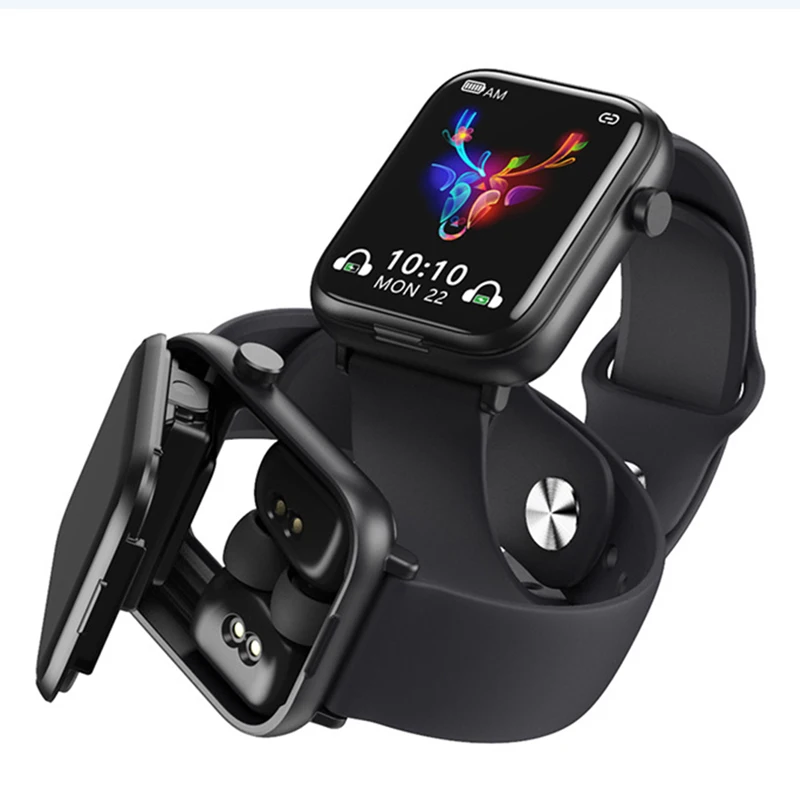 Smart Watch Earphone 2 In 1 IP67 Waterproof Bluetooth 5.0 Business Sports Men's Smart Watch For IOS Android Smart Phone
Smart Watch Earphone 2 In 1 IP67 Waterproof Bluetooth 5.0 Business Sports Men's Smart Watch For IOS Android Smart Phone