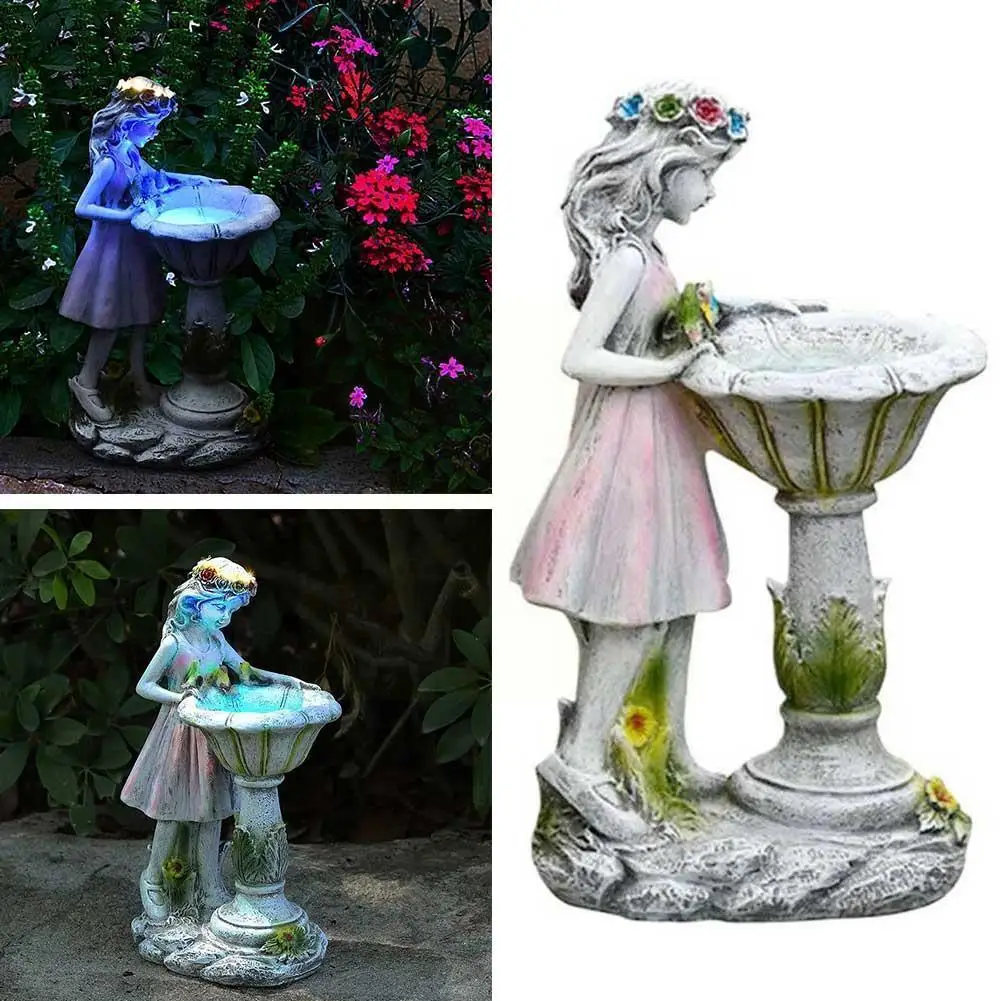 LED Solar Fairy Resin Lamp Statue Outdoor Ornaments Luminous Elf Garden Garden Fairy Flower Girl Decoration Crafts F3R3
LED Solar Fairy Resin Lamp Statue Outdoor Ornaments Luminous Elf Garden Garden Fairy Flower Girl Decoration Crafts F3R3