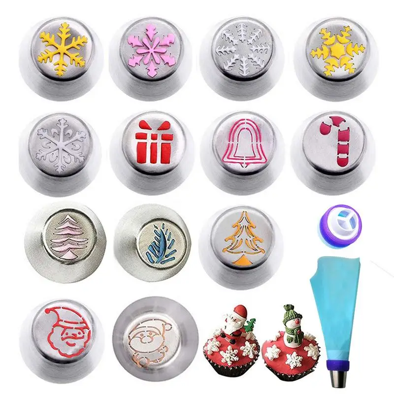 Christmas Baking Tips Holiday Piping Tips Sets Cupcake Decoration Nozzles For Party Baking Cupcake Birthday Party Nozzles For
Christmas Baking Tips Holiday Piping Tips Sets Cupcake Decoration Nozzles For Party Baking Cupcake Birthday Party Nozzles For