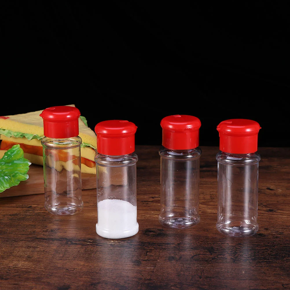 10pcs Plastic Spice Pot Seasoning Bottles Pepper Shakers Salt Jar Condiment Can Cruet for Barbecue Kitchen Red
10pcs Plastic Spice Pot Seasoning Bottles Pepper Shakers Salt Jar Condiment Can Cruet for Barbecue Kitchen Red