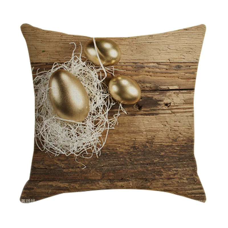 1 Set Of 4 Easter Throw Cushion Covers Happy Easter Bunny Spring Home Farmhouse Sofa Decor Easter Eggs Pillow 45X45cm
1 Set Of 4 Easter Throw Cushion Covers Happy Easter Bunny Spring Home Farmhouse Sofa Decor Easter Eggs Pillow 45X45cm