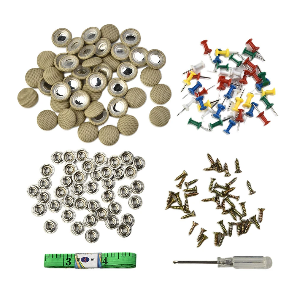 40 Pcs Car Roof Repair Rivets Sagging Headliner Fix Repair Pins Snap Rivet High Quality Cloth And Metal Car Buckle
40 Pcs Car Roof Repair Rivets Sagging Headliner Fix Repair Pins Snap Rivet High Quality Cloth And Metal Car Buckle
