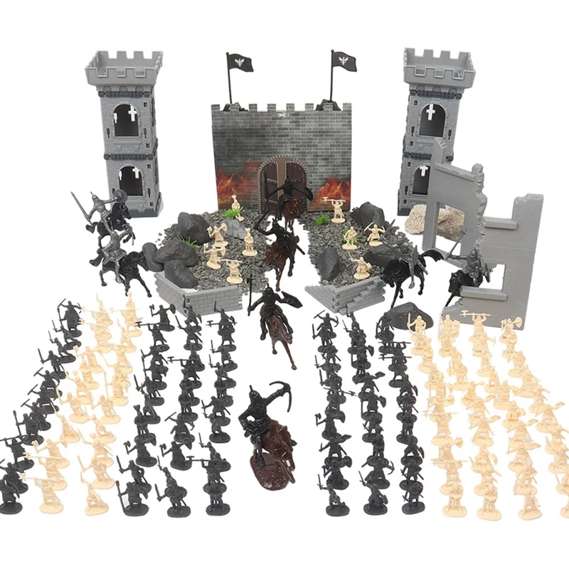 250 Pcs/Bag Medieval Cavalry War Horse Soldier Model Roman Soldier Ancient Medieval Warrior Model For Kids Boy Adult
250 Pcs/Bag Medieval Cavalry War Horse Soldier Model Roman Soldier Ancient Medieval Warrior Model For Kids Boy Adult