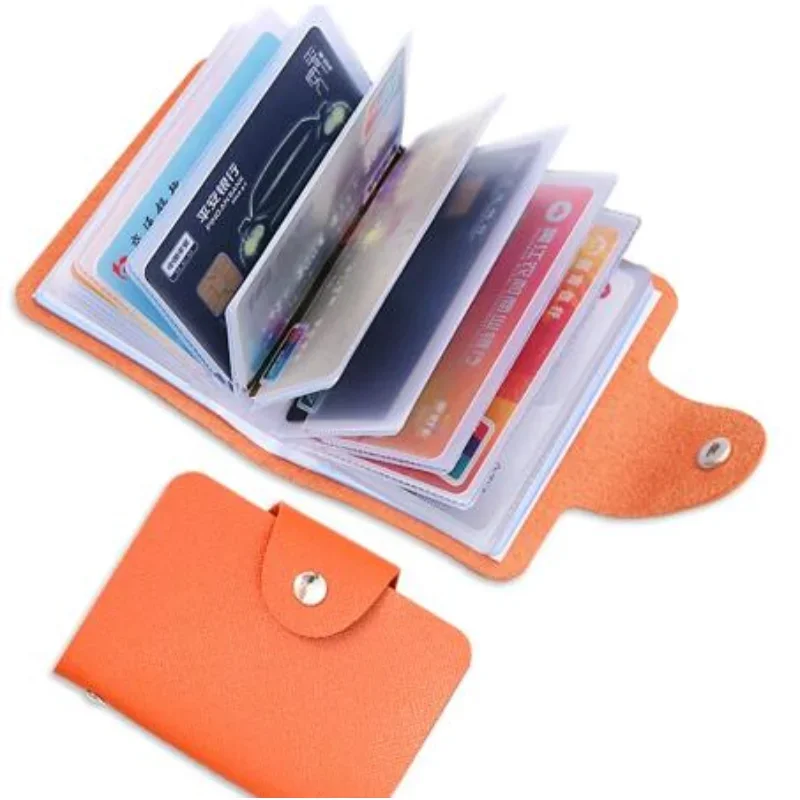 Business Card Holder Anti-theft ID Credit Card Holder Fashion Women's 24 Cards Slim PU Leather Pocket Case Coin Purse Wallet
Business Card Holder Anti-theft ID Credit Card Holder Fashion Women's 24 Cards Slim PU Leather Pocket Case Coin Purse Wallet