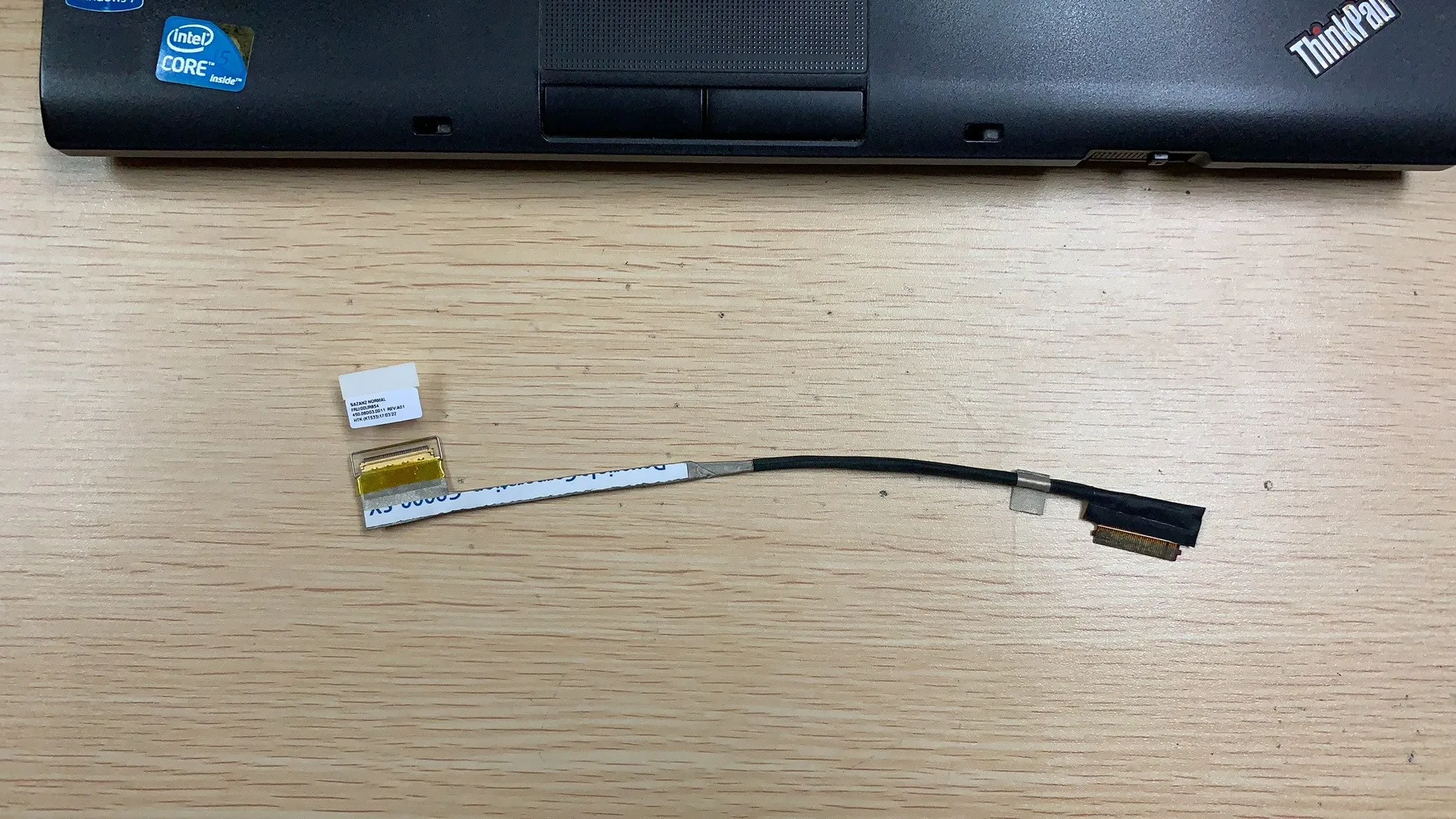 ЖК-дисплей для Lenovo ThinkPad T50 T560 P50S T550 W550S T570 T580 P51S 30pin ленточный кабель 450.06D03.0011 00UR854 |