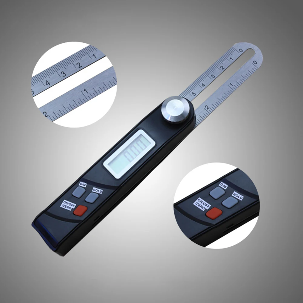 Stainless Steel Digital Protractor Gauge T Bevel 360 Degree Electronic Level Digital Angle Finder Protractor Measuring Tool
Stainless Steel Digital Protractor Gauge T Bevel 360 Degree Electronic Level Digital Angle Finder Protractor Measuring Tool