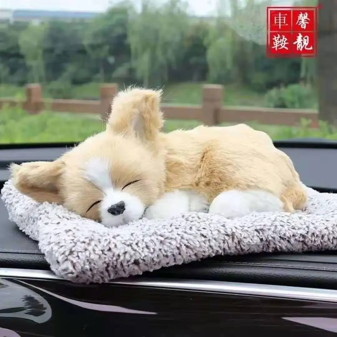 Car Ornaments Plush Simulation Sleeping Dog Puppy Dashboard Decoration Automobile Interior Home Decor Furnishings Accessories
Car Ornaments Plush Simulation Sleeping Dog Puppy Dashboard Decoration Automobile Interior Home Decor Furnishings Accessories