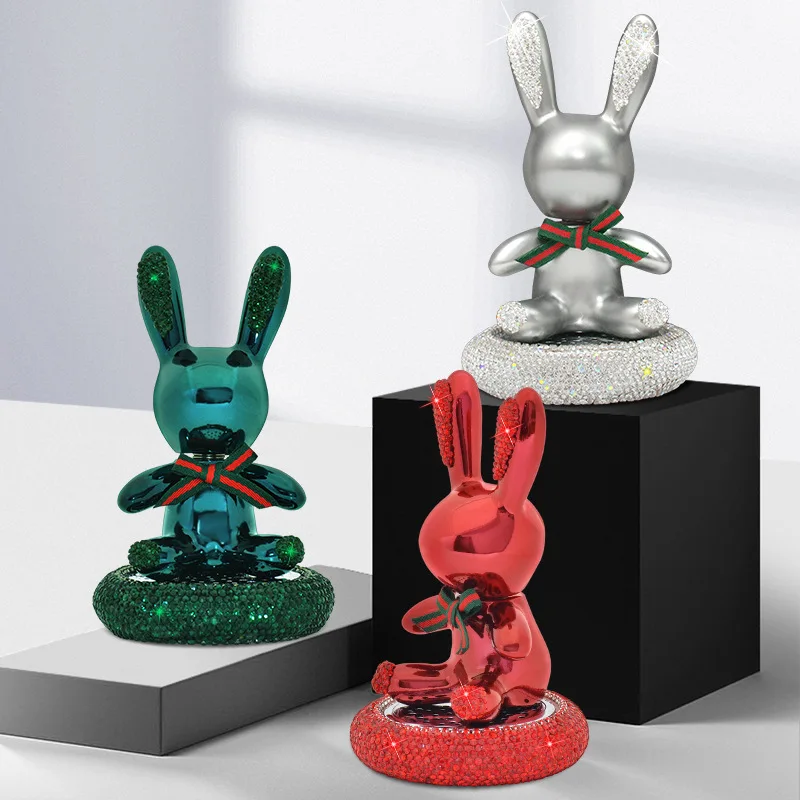 Automobile Solid Aromatherapy Eliminates Odor Cute Cartoon Diamond Rabbit Decoration Car perfume Car Interior Decoration
Automobile Solid Aromatherapy Eliminates Odor Cute Cartoon Diamond Rabbit Decoration Car perfume Car Interior Decoration