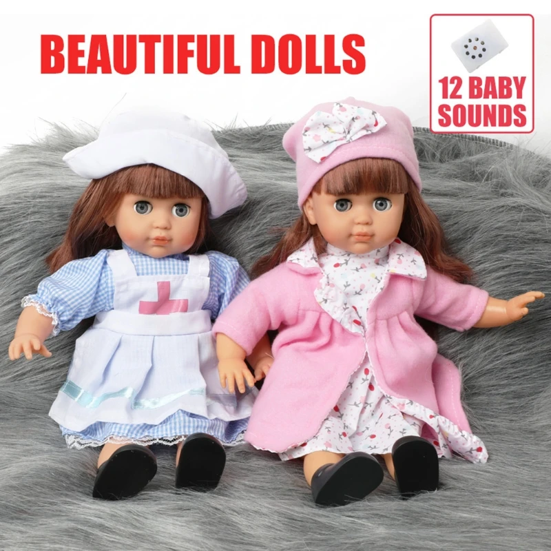 Realistic Girl Gifts Infant Bed Nap Reborn Newborn Baby Toy with Cute Hat Infant Accompany Toys Pink/Blue Clothes Doll A2UB
Realistic Girl Gifts Infant Bed Nap Reborn Newborn Baby Toy with Cute Hat Infant Accompany Toys Pink/Blue Clothes Doll A2UB