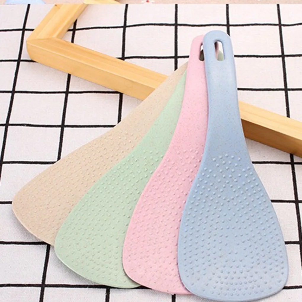 Wheat Straw Material Non-stick Rice Spoon Kitchen Utensil Rice Cooker Shovel Kitchen Accessories
Wheat Straw Material Non-stick Rice Spoon Kitchen Utensil Rice Cooker Shovel Kitchen Accessories