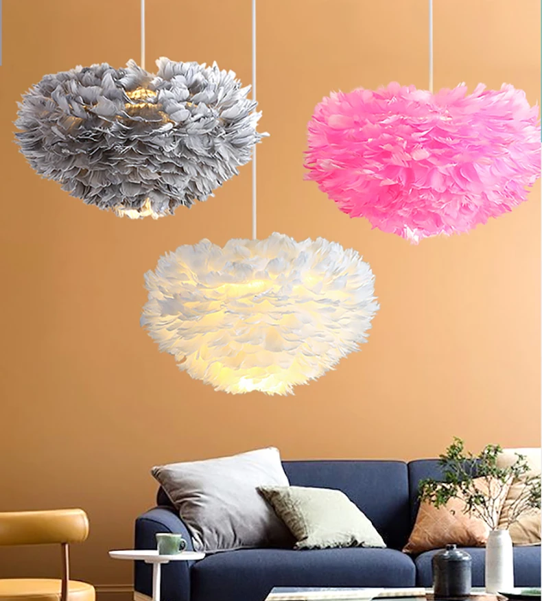 ins Net red Feather Atmosphere Festival Lamp Goose Feather Nordic Modern Living Room Bedroom Chandelier
ins Net red Feather Atmosphere Festival Lamp Goose Feather Nordic Modern Living Room Bedroom Chandelier