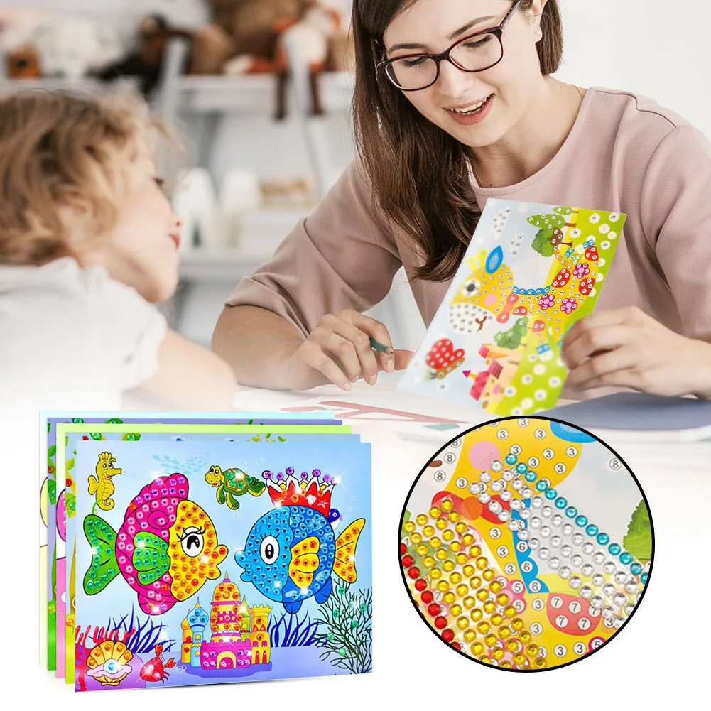 3D DIY Mosaic Puzzle Toys Art Random Color Rhinestones Stickers Painting Interactive Props Party Supplies for Child Holiday Gift
3D DIY Mosaic Puzzle Toys Art Random Color Rhinestones Stickers Painting Interactive Props Party Supplies for Child Holiday Gift