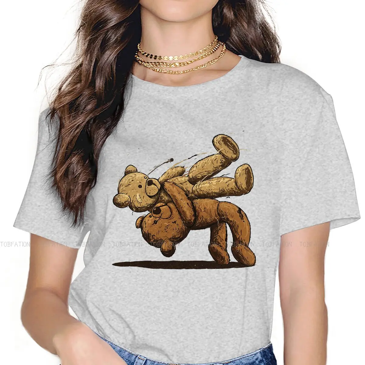 Футболка женская с коротким рукавом, размеры до 4XL 
Футболка женская с коротким рукавом, размеры до 4XL