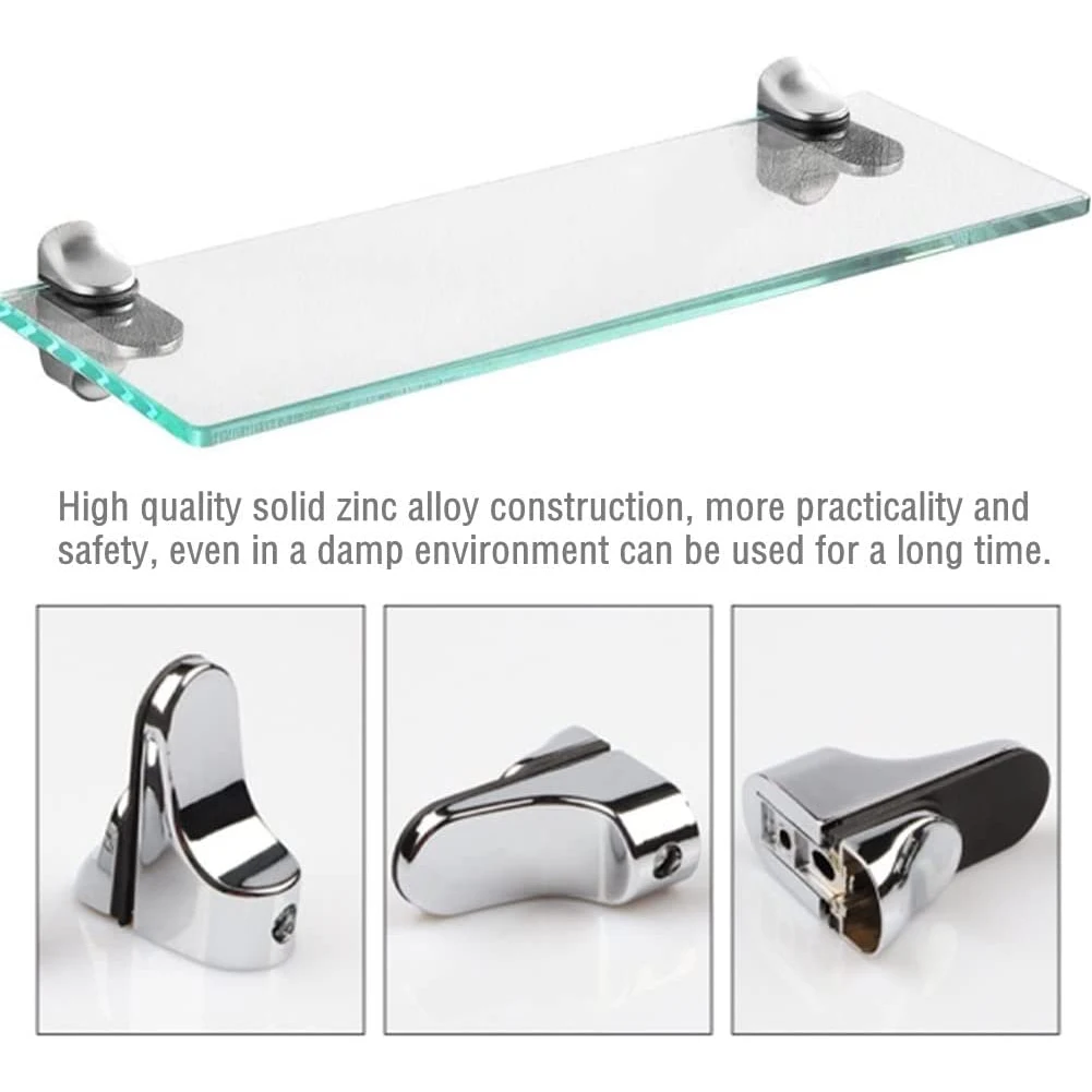 Accessories Brand New Durable High Quality Practical Glass Clamp Support Tool Zinc Alloy 55 X 24 Mm Brackets Desk
Accessories Brand New Durable High Quality Practical Glass Clamp Support Tool Zinc Alloy 55 X 24 Mm Brackets Desk