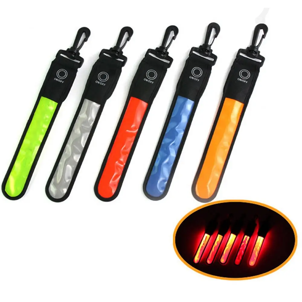Accessories Flash Glowing Safety Alert LED Reflective Light Luminous Armband Backpack Hanging Lights Arm Belt Band
Accessories Flash Glowing Safety Alert LED Reflective Light Luminous Armband Backpack Hanging Lights Arm Belt Band