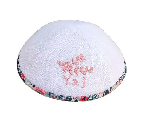 Льняной кипот KIPPOT кепки KIPPAH YARMULKES CIPA еврейские | Тематическая одежда и униформа