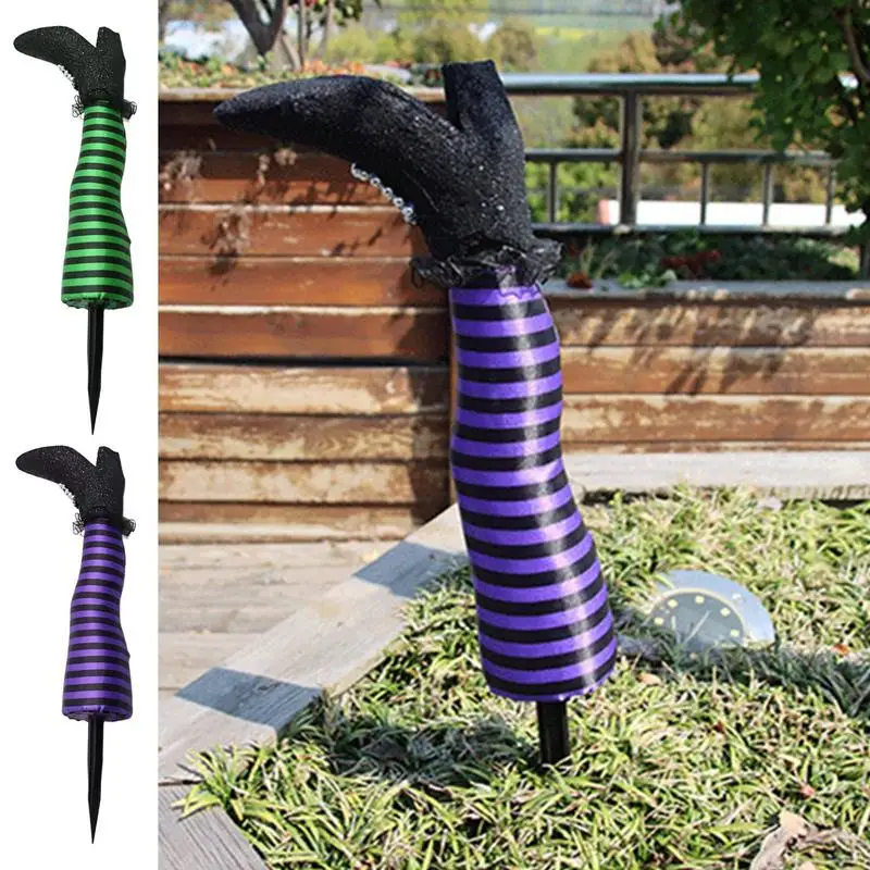 Halloween Witch Leg Stake Wicked Witch Upside Down Leg Decorations Outdoor Garden Wizard Feet With Boot Home Decor Props
Halloween Witch Leg Stake Wicked Witch Upside Down Leg Decorations Outdoor Garden Wizard Feet With Boot Home Decor Props
