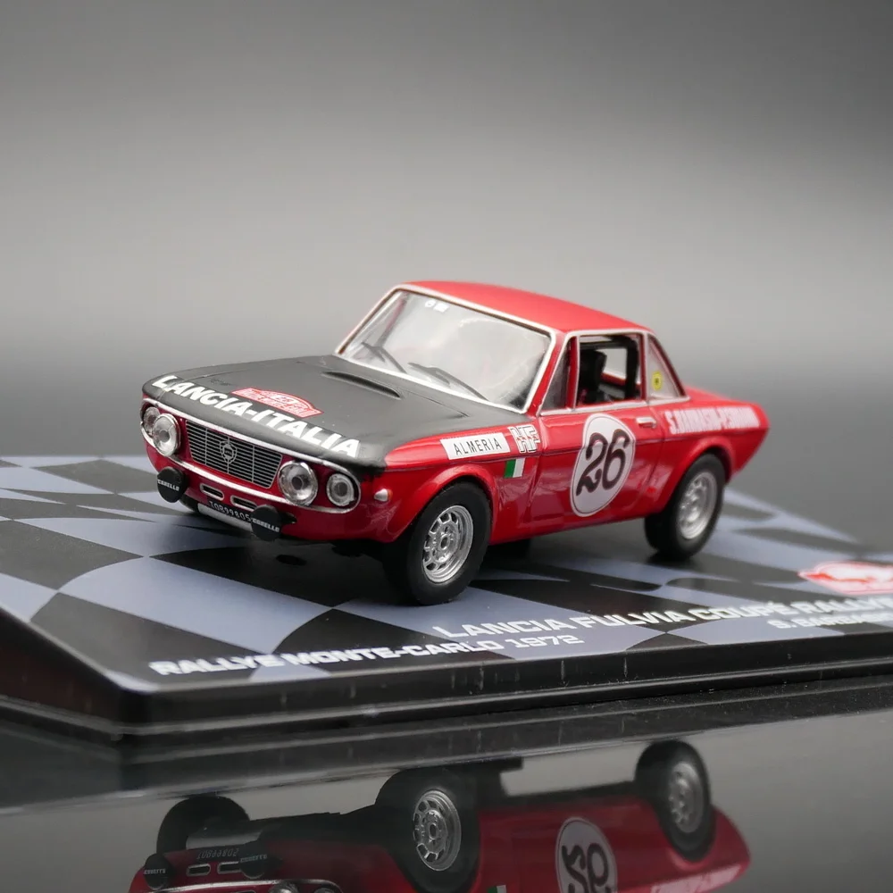 Модель автомобиля из сплава ixo 1:43 Lancia Fulvia Coupe WRC 1972 
Модель автомобиля из сплава ixo 1:43 Lancia Fulvia Coupe WRC 1972