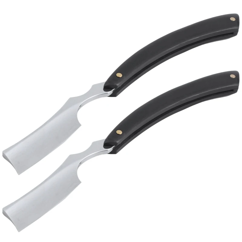 2X Retro Razors Are Made By Hand Gold Dollar High Carbon Steel Folding S-Afety Straight Barber Razor For Face
2X Retro Razors Are Made By Hand Gold Dollar High Carbon Steel Folding S-Afety Straight Barber Razor For Face