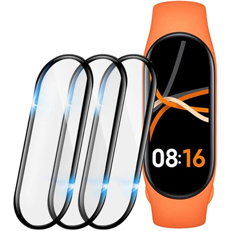 Защита экрана для Xiaomi Mi Band 8 7 5 4 6, защитная пленка для Xiaomi Mi band5, закаленное стекло 9D, аксессуары для умных часов
Защита экрана для Xiaomi Mi Band 8 7 5 4 6, защитная пленка для Xiaomi Mi band5, закаленное стекло 9D, аксессуары для умных часов