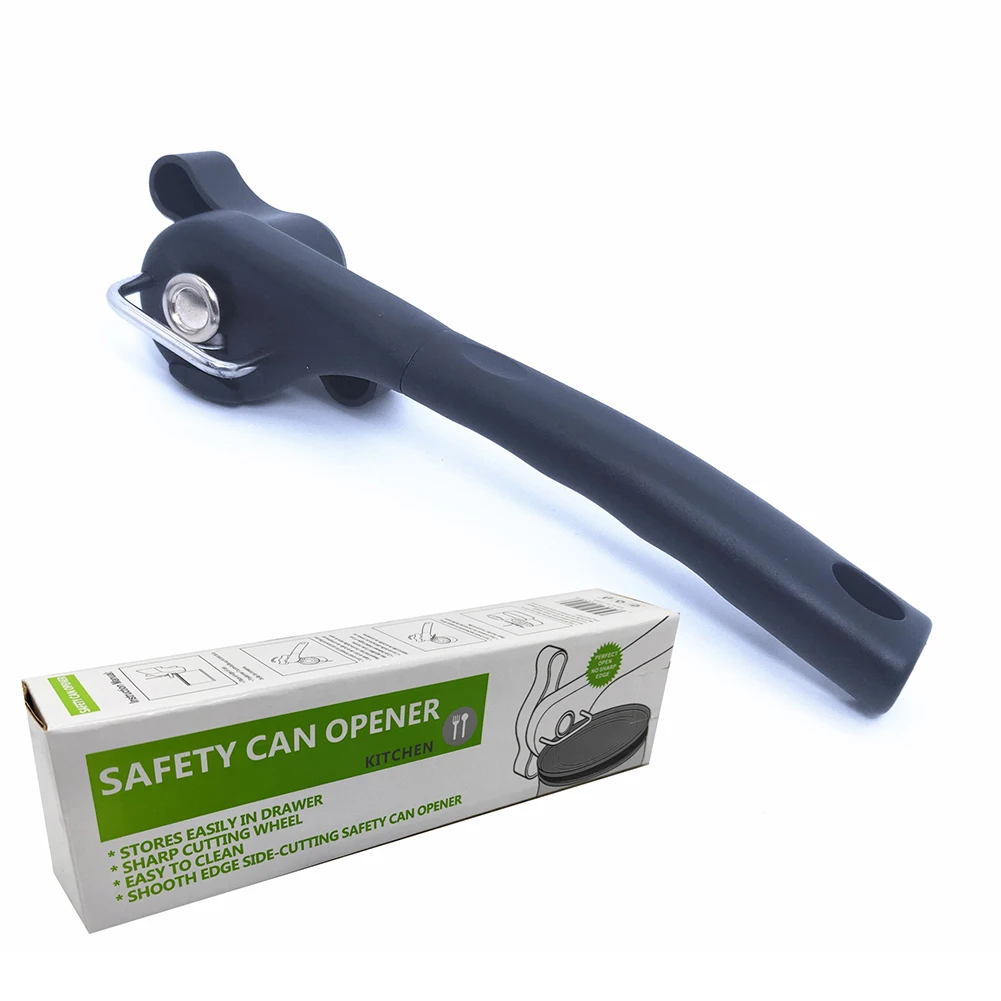 Can Opener Manual Safety Single Handle Side Can Opener Stainless Steel Kitchen Camping Picnicking Traveling Tool
Can Opener Manual Safety Single Handle Side Can Opener Stainless Steel Kitchen Camping Picnicking Traveling Tool