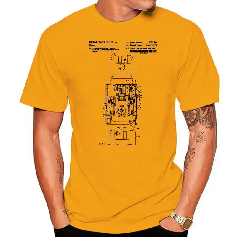 Floppy Disk Patent T-Shirt Computer Pc Memory Invent New Advance Trademark 2022 Fashion O-Neck Hipster T Shirts 3D Print Tee
Floppy Disk Patent T-Shirt Computer Pc Memory Invent New Advance Trademark 2022 Fashion O-Neck Hipster T Shirts 3D Print Tee