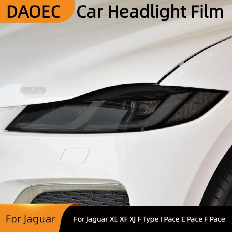 Защитная Затемняющая пленка для автомобильных фар Jaguar E-Pace F-Type I-Pace XE XJ, дымчато-черная прозрачная наклейка из ТПУ, аксессуары
Защитная Затемняющая пленка для автомобильных фар Jaguar E-Pace F-Type I-Pace XE XJ, дымчато-черная прозрачная наклейка из ТПУ, аксессуары