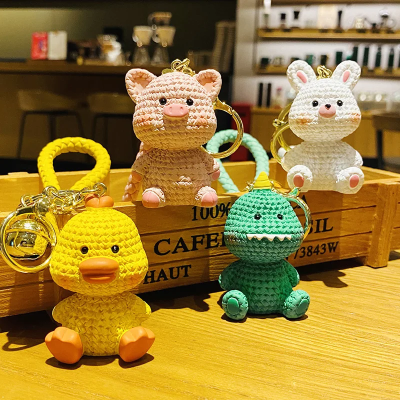 Car Universal Cartoon Dinosaur Doll Resin Keychain Rabbit Animal Couple Pendant Bag Pendant Cute Creative Personality Gift Party
Car Universal Cartoon Dinosaur Doll Resin Keychain Rabbit Animal Couple Pendant Bag Pendant Cute Creative Personality Gift Party
