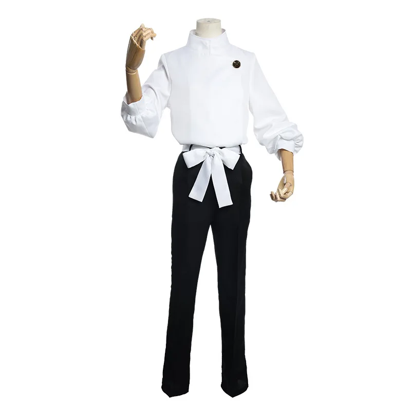 2022 New Jujutsu Kaisen Cosplay Costume Anime Yuta Okkotsu Halloween Carnival Party White Cartoon Uniform Ring Suit High Quality
2022 New Jujutsu Kaisen Cosplay Costume Anime Yuta Okkotsu Halloween Carnival Party White Cartoon Uniform Ring Suit High Quality
