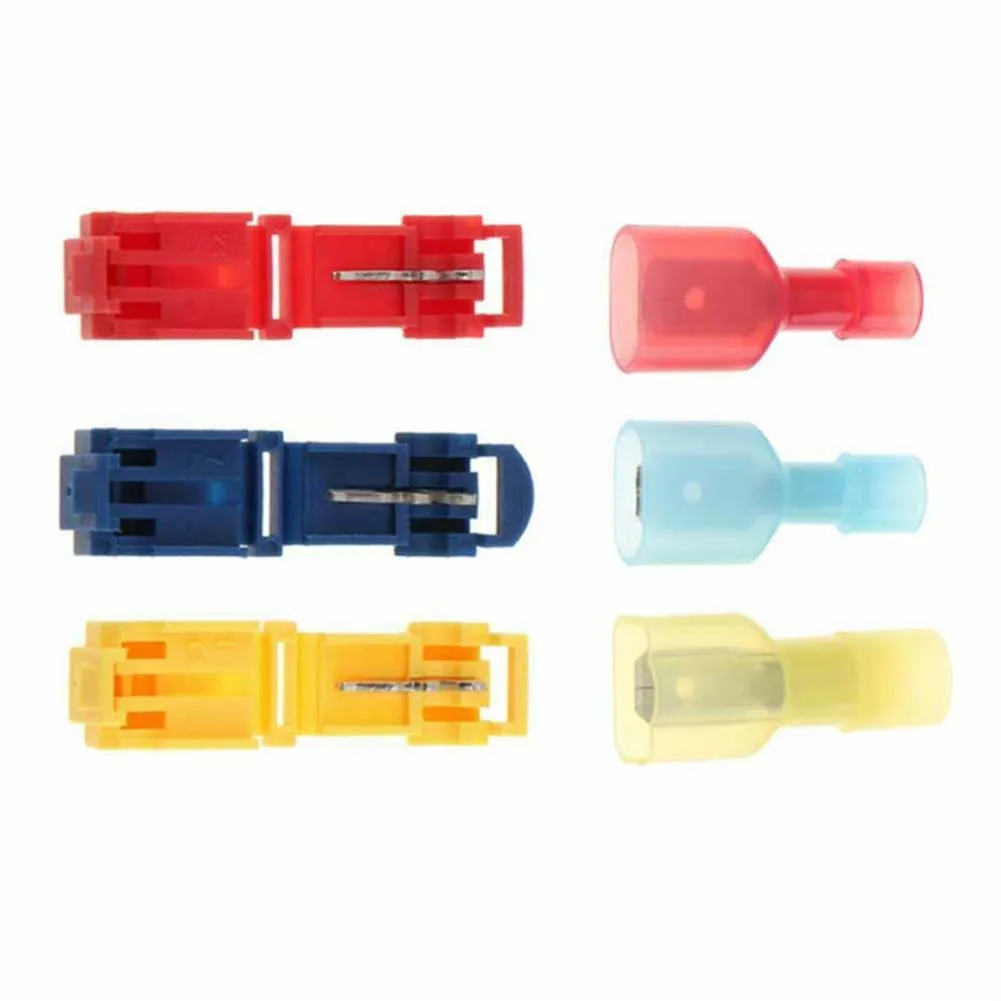 T Tap Quick Splice Wire Connector kit Wire Joint Crimp Cable Motorcycle Terminals + Female Spade Connector 60 Pcs
T Tap Quick Splice Wire Connector kit Wire Joint Crimp Cable Motorcycle Terminals + Female Spade Connector 60 Pcs