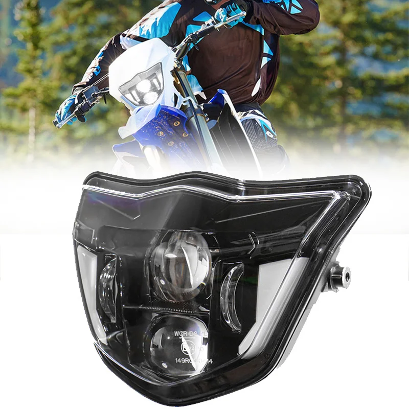 Universal Dirt Bike Enduro E Mark E8 LED Headlight For Yamaha WRF250/400/426/450 TTR WR XT MX Enduro Dirt Bike 2013-2023
Universal Dirt Bike Enduro E Mark E8 LED Headlight For Yamaha WRF250/400/426/450 TTR WR XT MX Enduro Dirt Bike 2013-2023