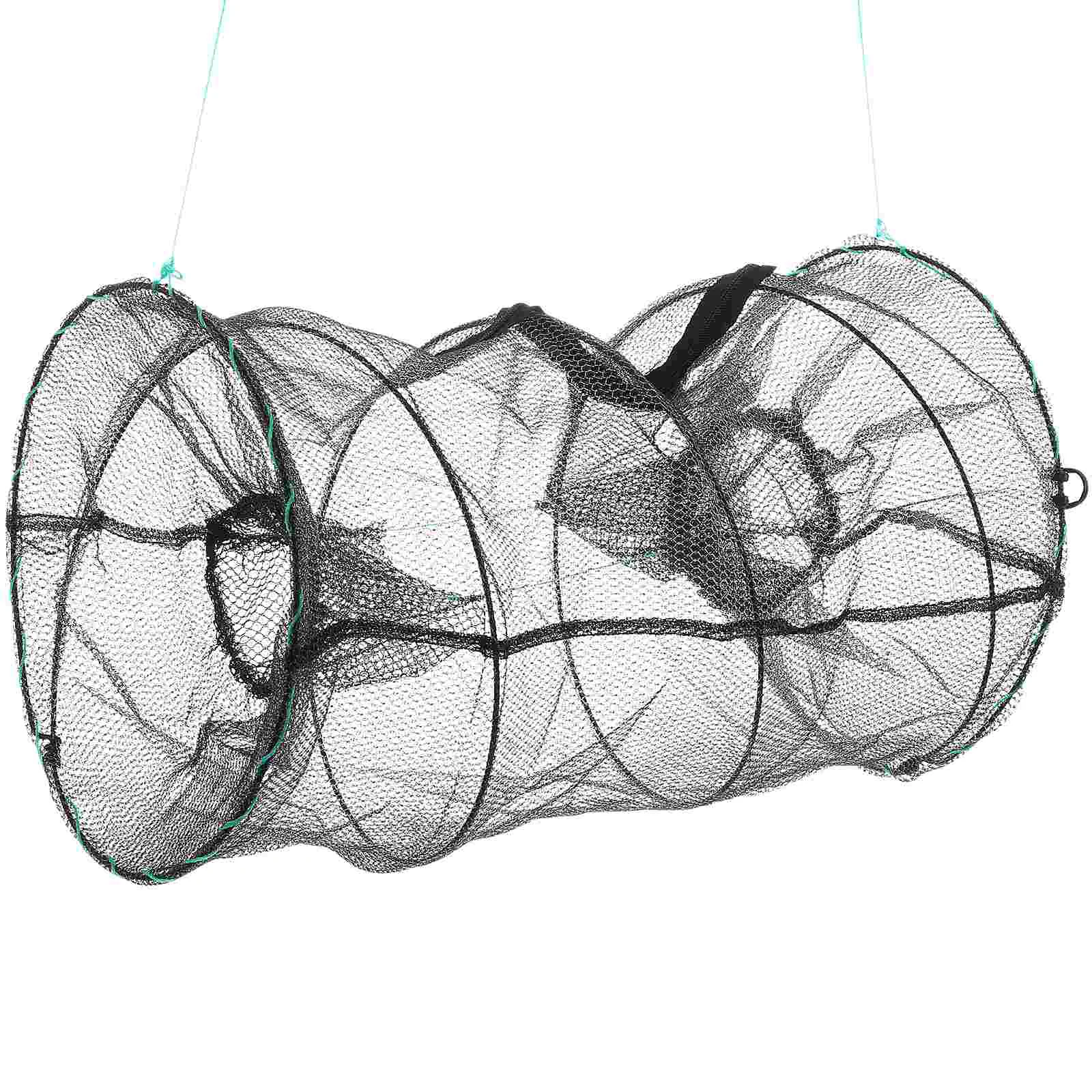 1PC Foldable Bait Cast Mesh Trap Net Portable Fishing Landing Net Shrimp Cage for Fish Lobster Prawn Crayfish Crab (Ultra Dense
1PC Foldable Bait Cast Mesh Trap Net Portable Fishing Landing Net Shrimp Cage for Fish Lobster Prawn Crayfish Crab (Ultra Dense