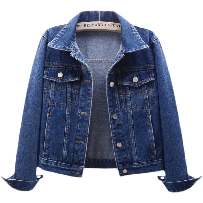 Куртка женская джинсовая короткая с длинным рукавом, Модный жакет из денима в винтажном стиле, повседневная верхняя одежда, G2158, весна-осень
Куртка женская джинсовая короткая с длинным рукавом, Модный жакет из денима в винтажном стиле, повседневная верхняя одежда, G2158, весна-осень