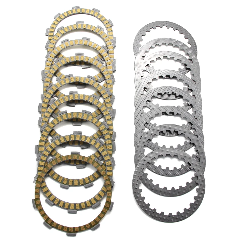 Motorcycle Clutch Friction Disc Plate Set For Yamaha FZ400 4YR 1997 OEM:21V-16321-00/3XP-16321-00 8 1HX-16331-00 1 131-16324-00 
Motorcycle Clutch Friction Disc Plate Set For Yamaha FZ400 4YR 1997 OEM:21V-16321-00/3XP-16321-00 8 1HX-16331-00 1 131-16324-00