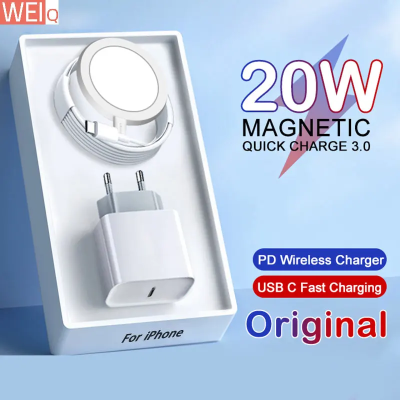 For APPLE Original PD 20W USB C Magnetic Wireless Charger For iPhone 12 11 14 13 Pro Max Mini XS XR 8 Plus AirPods Fast Charging
For APPLE Original PD 20W USB C Magnetic Wireless Charger For iPhone 12 11 14 13 Pro Max Mini XS XR 8 Plus AirPods Fast Charging