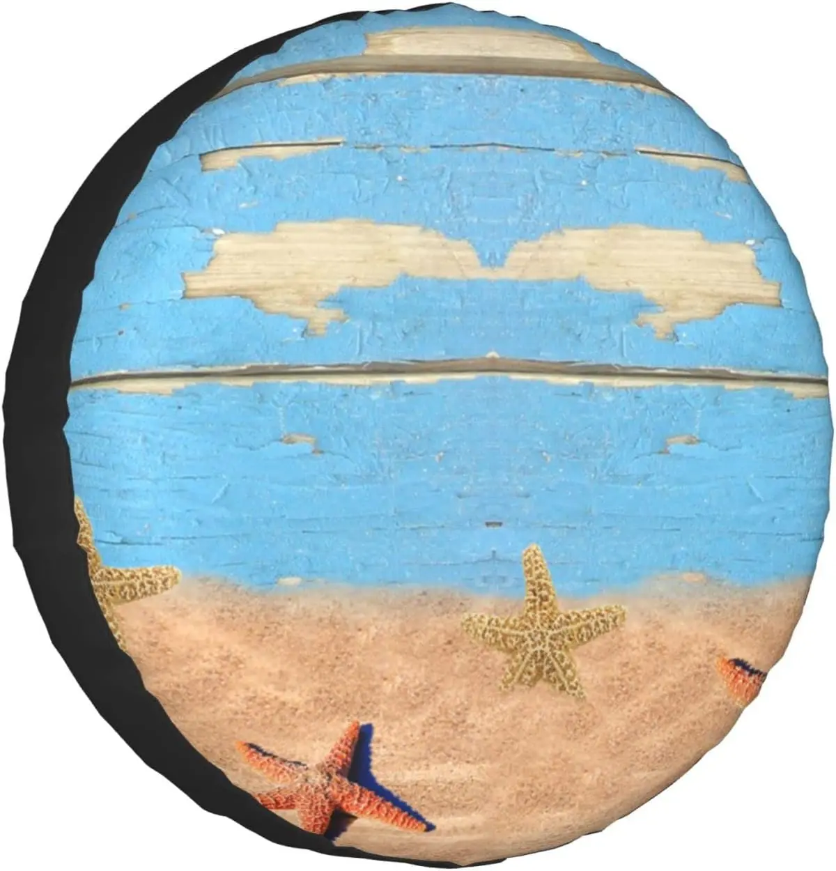Spare Tire Cover Universal Portable Tires Cover Starfish Beach Plank Car Tire Cover Wheel Protector Weatherproof and Dus
Spare Tire Cover Universal Portable Tires Cover Starfish Beach Plank Car Tire Cover Wheel Protector Weatherproof and Dus