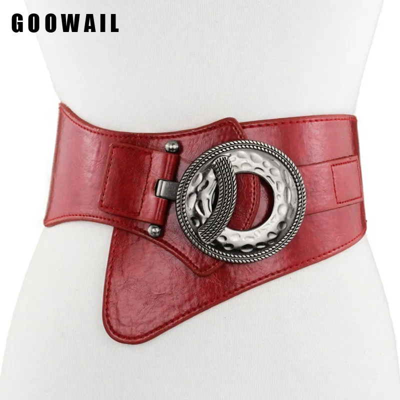 Hot Fashion Women Wide Waist Pu Leather Elastic Stretch Belt Female Belt For Women Retro Eleagnt Waistband
Hot Fashion Women Wide Waist Pu Leather Elastic Stretch Belt Female Belt For Women Retro Eleagnt Waistband
