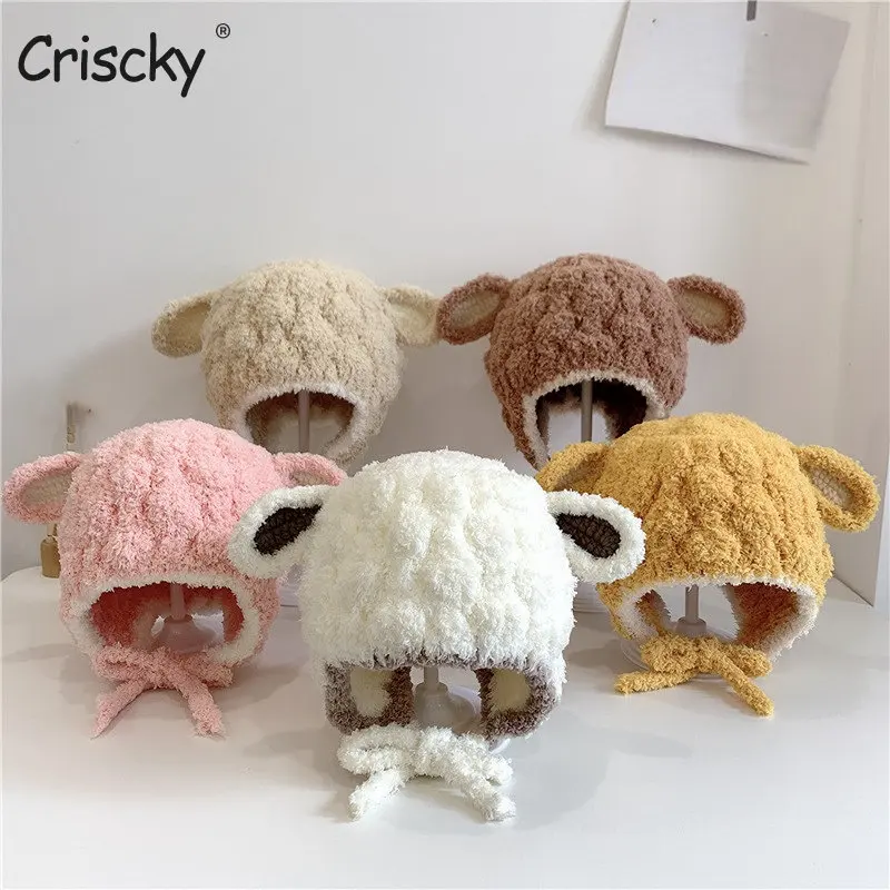 Criscky 2022 Cute Cartoon Baby Hat Winter Soft Warm Knitted Boy Girl Hats Solid Color Infant Toddler Cap Hat Kids Caps
Criscky 2022 Cute Cartoon Baby Hat Winter Soft Warm Knitted Boy Girl Hats Solid Color Infant Toddler Cap Hat Kids Caps