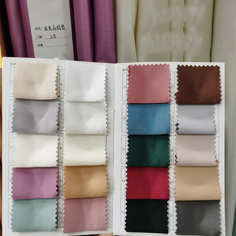 Simple Solid Color Full Blackout Black Silk Curtain Lining Cloth Hotel Engineering High Precision Curtain Lining Fabric Custom
Simple Solid Color Full Blackout Black Silk Curtain Lining Cloth Hotel Engineering High Precision Curtain Lining Fabric Custom
