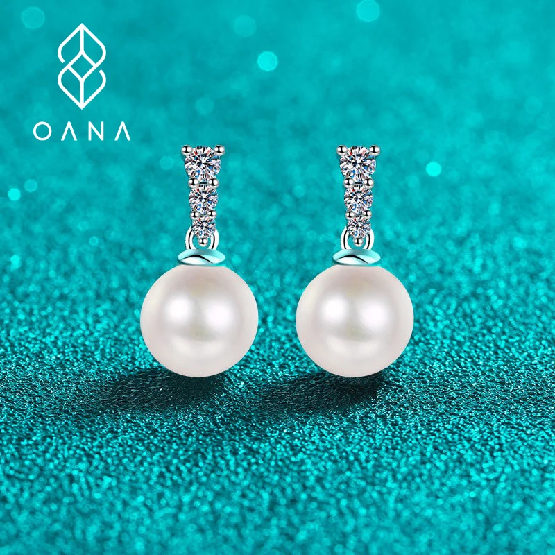 OANA S925 Sterling Silver Moissanite Pearl Earrings for Ladies with Atmospheric Earrings Niche Advanced Design Holiday Gift
OANA S925 Sterling Silver Moissanite Pearl Earrings for Ladies with Atmospheric Earrings Niche Advanced Design Holiday Gift