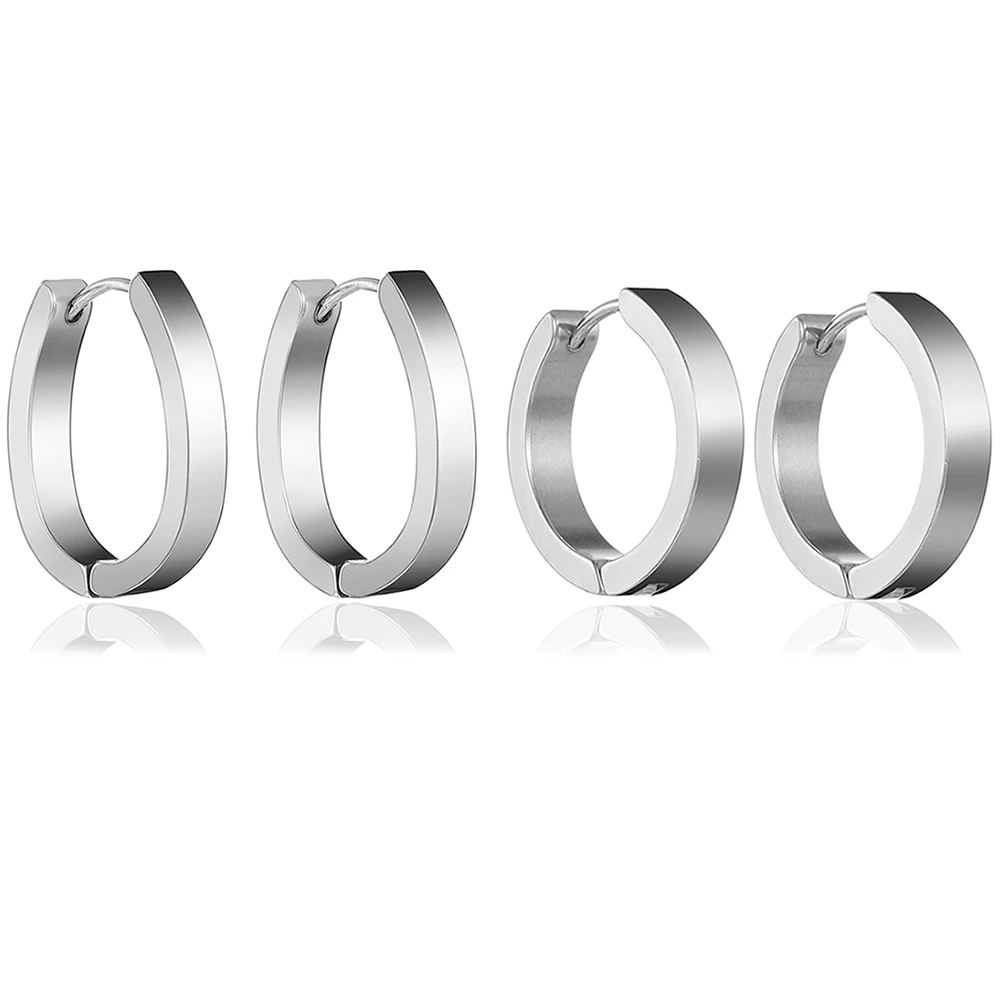MeMolissa 1Pair Trendy Small Hoop Earrings Men Women Silvery Round Circle Earring 2022 Anti-allergy Brinco Accessories Jewelry
MeMolissa 1Pair Trendy Small Hoop Earrings Men Women Silvery Round Circle Earring 2022 Anti-allergy Brinco Accessories Jewelry