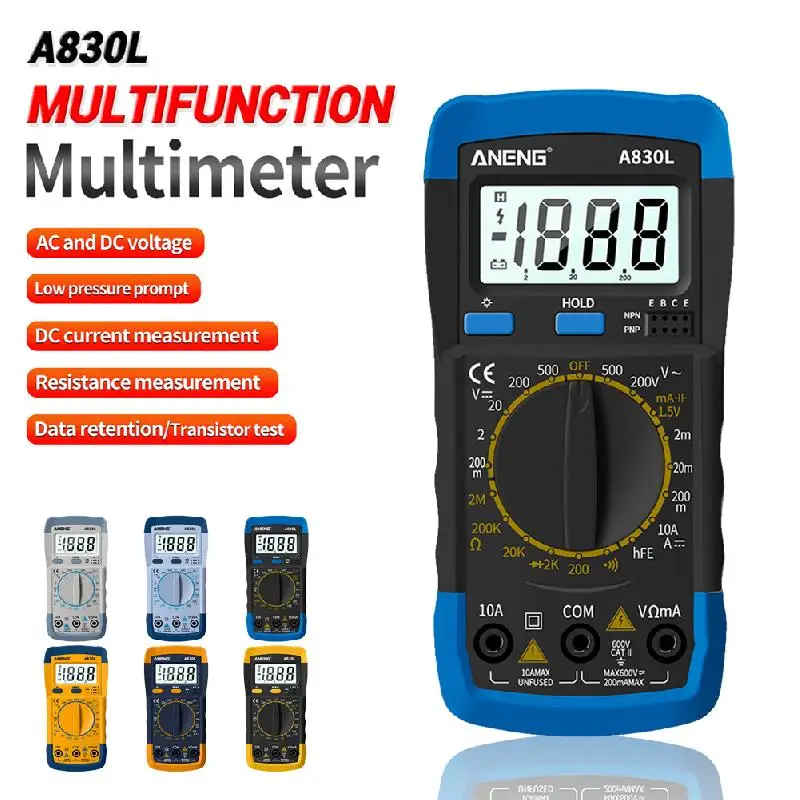 Multimeters Mini Pocket Hand-held Digital Multimeter Multimetr LCD AC/DC Voltage Current Diode Frequency Multimeter Tester Tool
Multimeters Mini Pocket Hand-held Digital Multimeter Multimetr LCD AC/DC Voltage Current Diode Frequency Multimeter Tester Tool