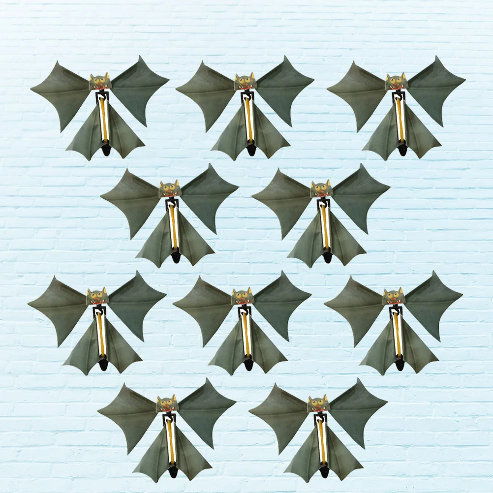 10 Pcs Gift Halloween Bat Toys Flying Tricky Props Stage Shown Child Kids
10 Pcs Gift Halloween Bat Toys Flying Tricky Props Stage Shown Child Kids